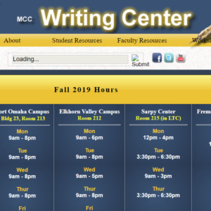 MCC Writing Center